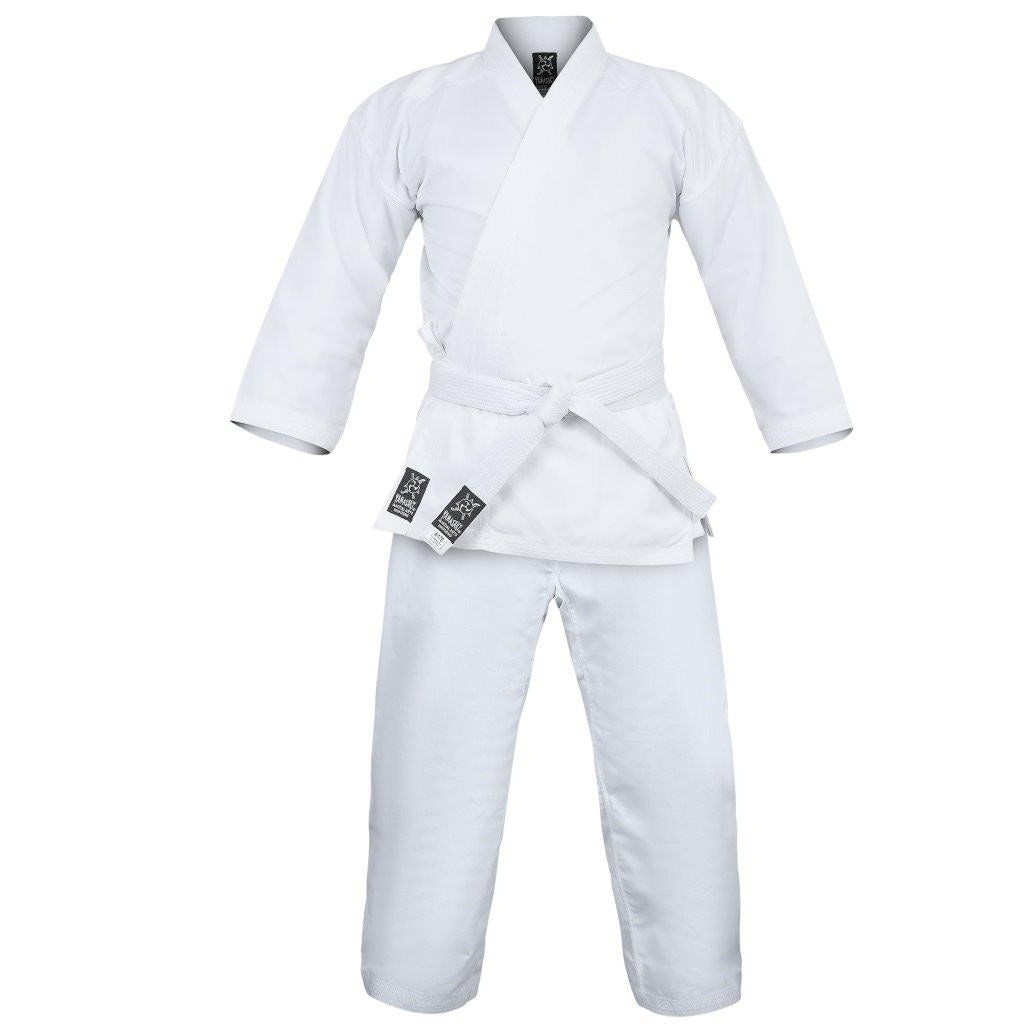 YAMASAKI PRO V2 WHITE KARATE UNIFORM 10OZ | LIGHTWEIGHT KARATE GI FOR TRAINING & COMPETITION