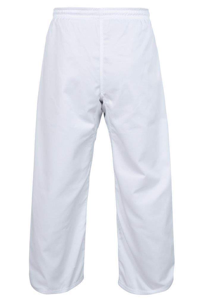 YAMASAKI PRO GI MARTIAL ARTS PANTS (WHITE) 10OZ | LIGHTWEIGHT KARATE & MARTIAL ARTS TROUSERS