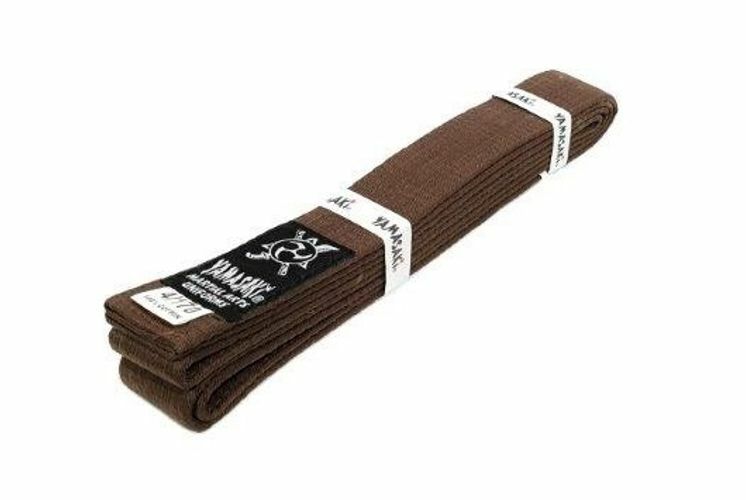 YAMASAKI DELUXE COLOURED MARTIAL ARTS BELTS | PREMIUM KARATE, BJJ & TAEKWONDO BELTS
