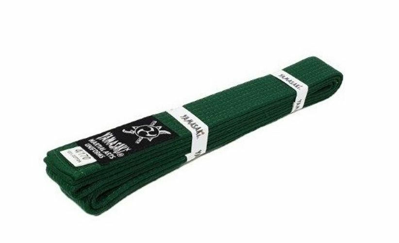YAMASAKI DELUXE COLOURED MARTIAL ARTS BELTS | PREMIUM KARATE, BJJ & TAEKWONDO BELTS