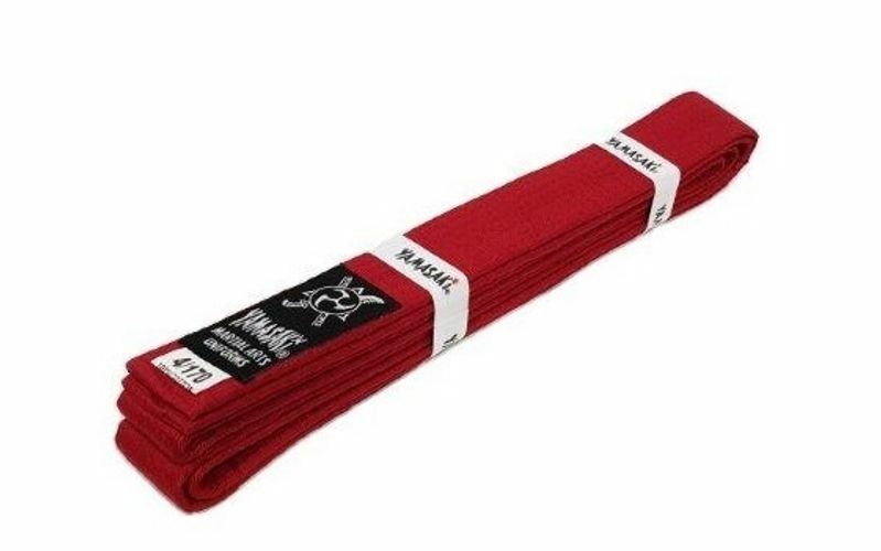 YAMASAKI DELUXE COLOURED MARTIAL ARTS BELTS | PREMIUM KARATE, BJJ & TAEKWONDO BELTS