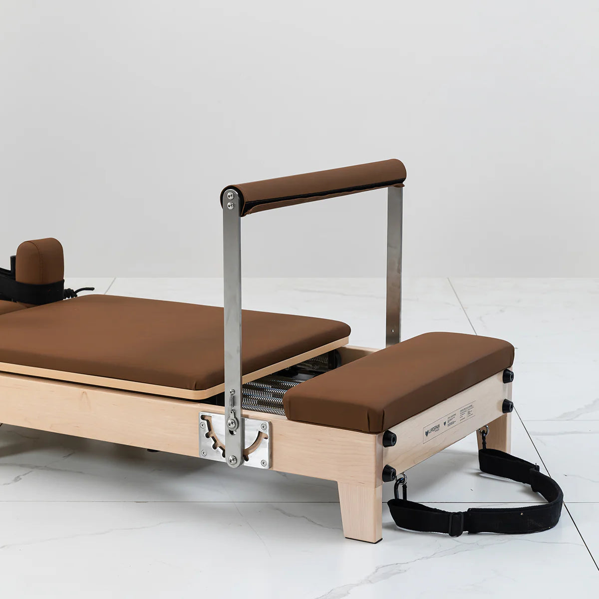 Lifespan Fitness Contour Folding Wooden Pilates Reformer Machine (Espresso) - Mega Sale