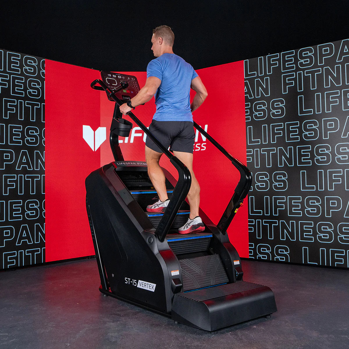 LIFESPAN FITNESS ST-15 VERTEX 4 LEVEL COMMERCIAL STAIR CLIMBER, $4499.00