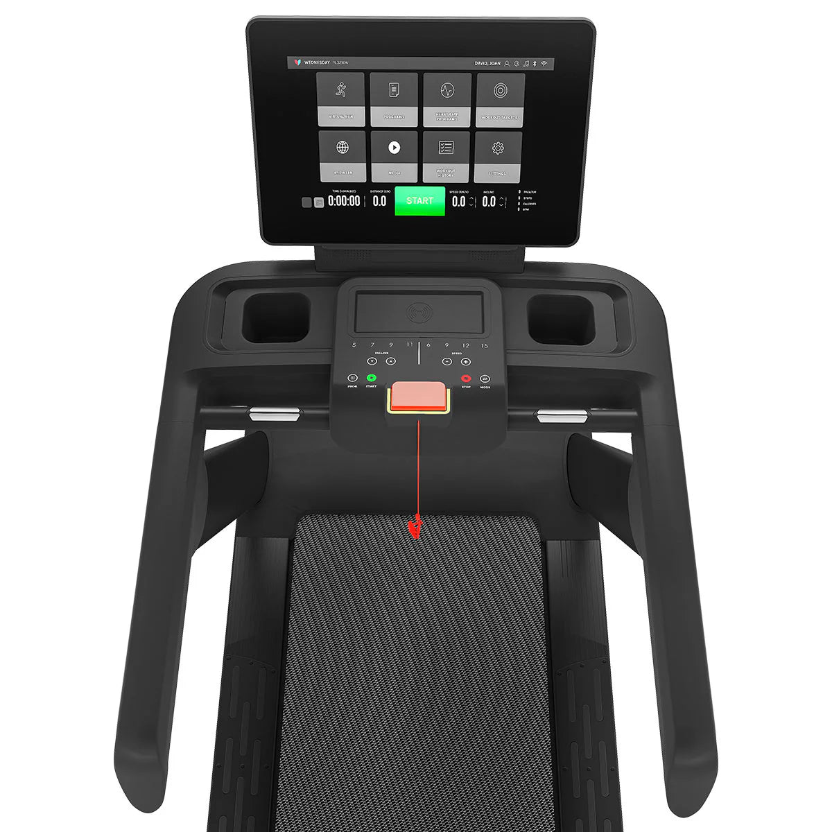 Lifespan Specialist Series: Delta 4.1 Commercial Treadmill - large 21.5” Smart Touch Screen with WiFi