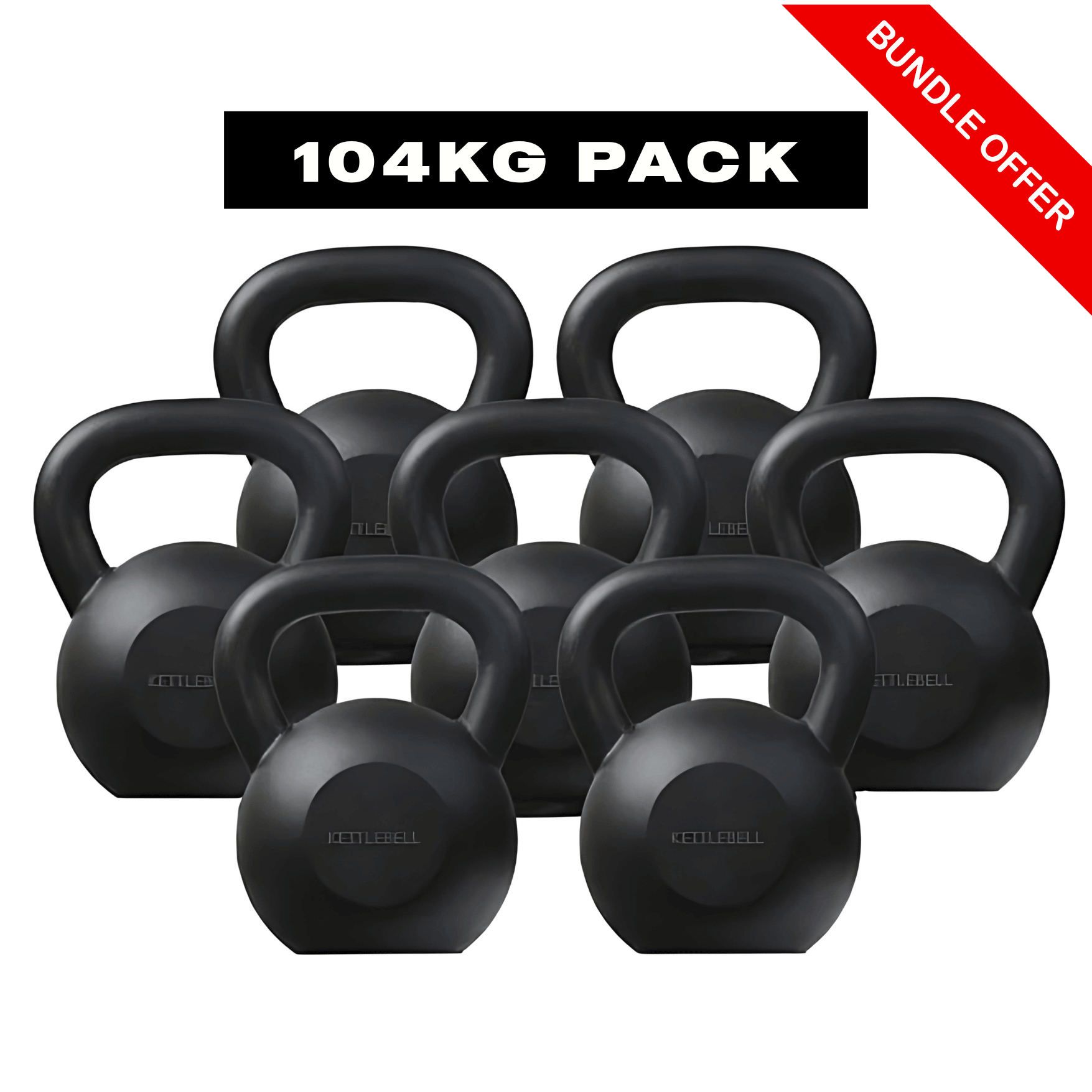 Russian Kettlebell Set 104kg Package | 20–32kg Strength Training