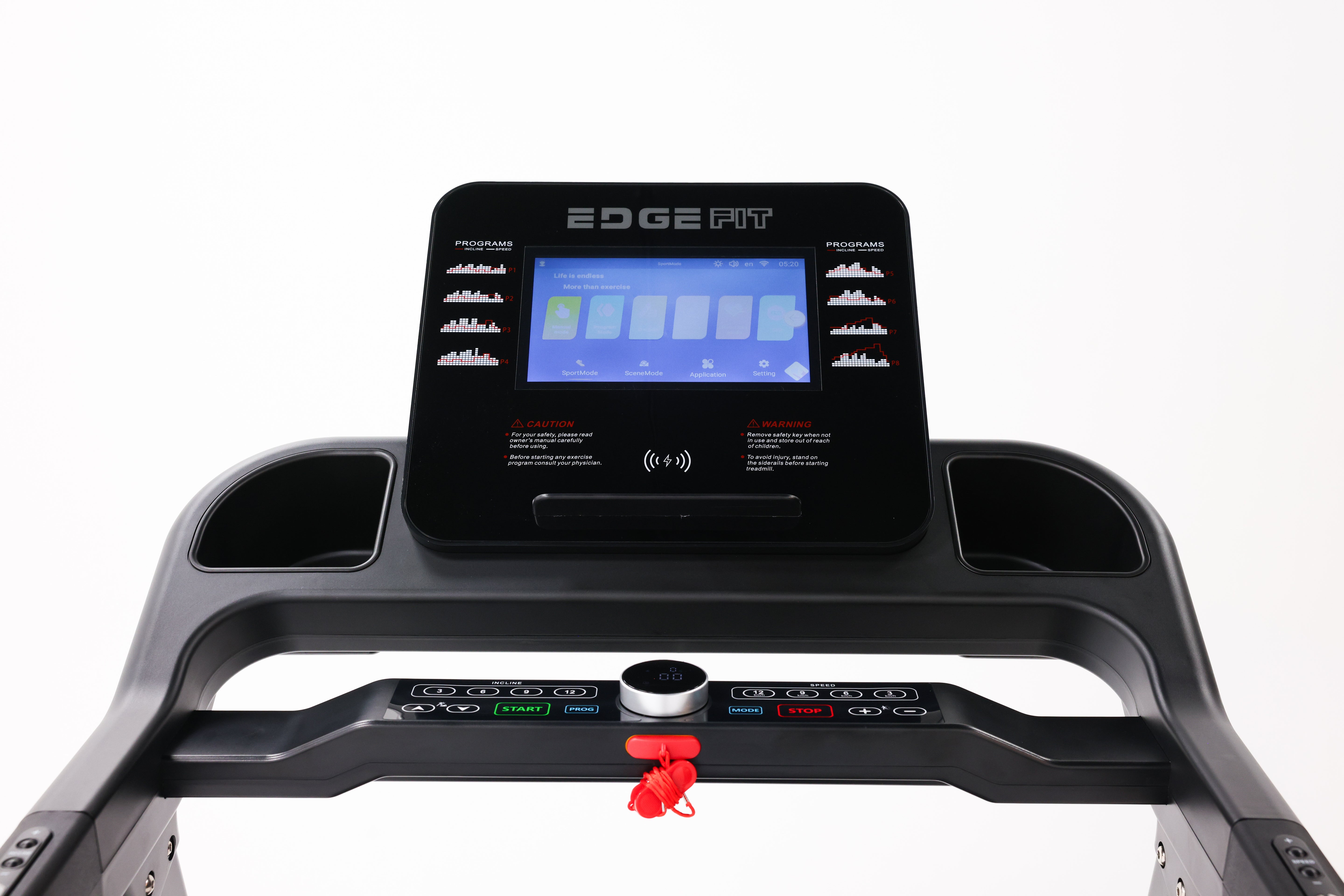 EDGEFIT TFT8.0 NEW 2026 Smart Treadmill, 3.5CHP DC Motor - EOFY SALE