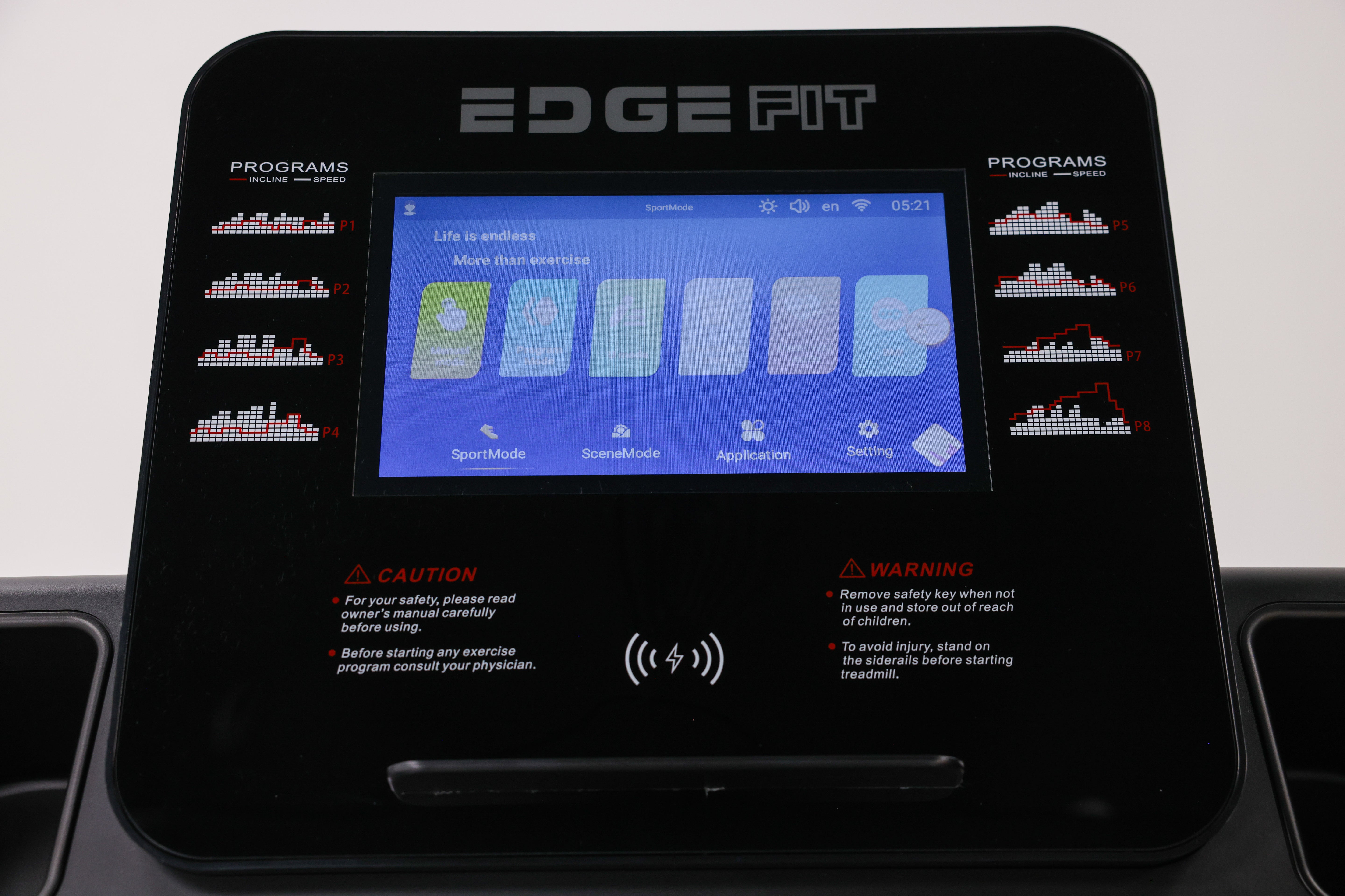 EDGEFIT TFT8.0 NEW 2026 Smart Treadmill, 3.5CHP DC Motor - EOFY SALE