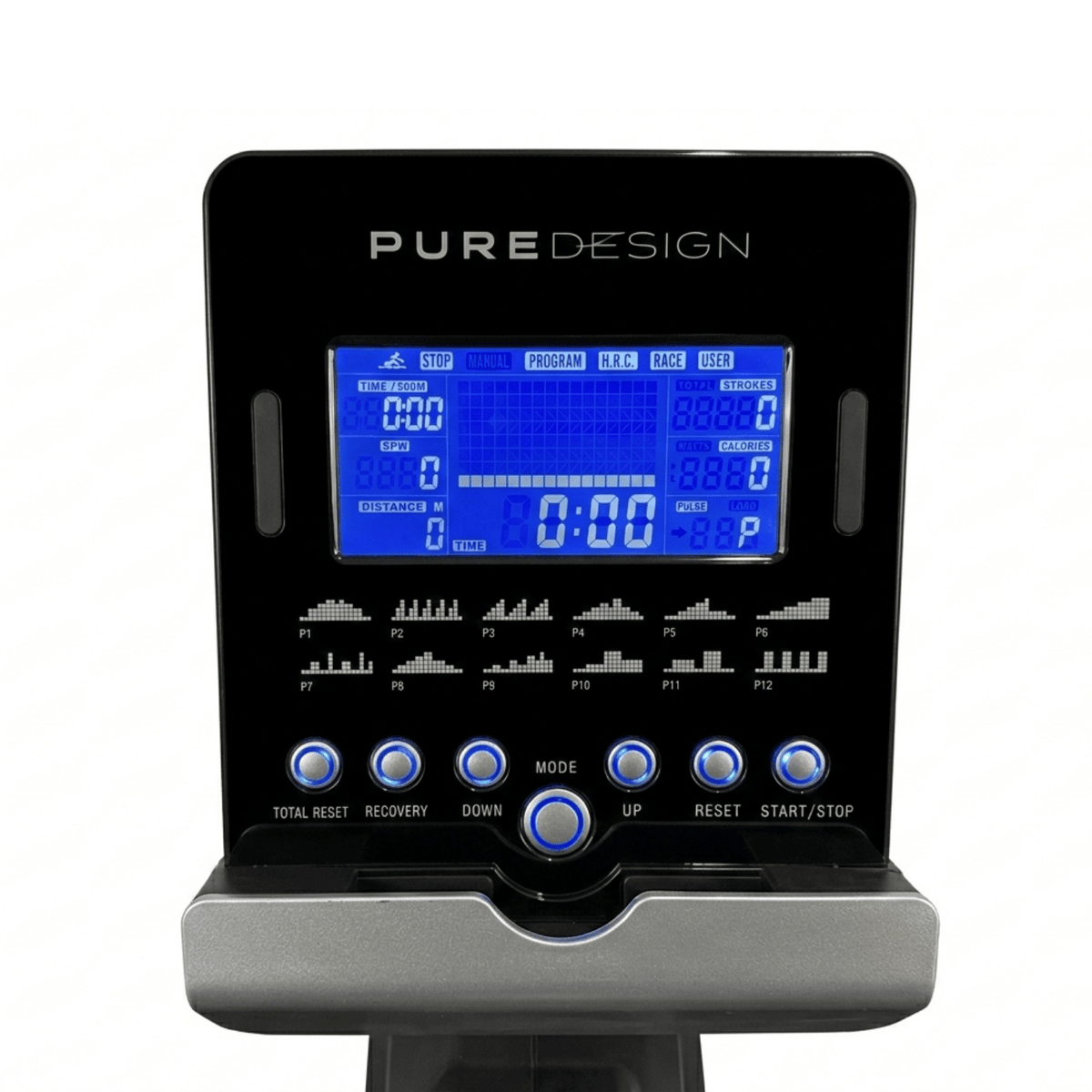 Pure Design PR4S PRO Magnetic Rower | 32-Level Folding Rowing Machine