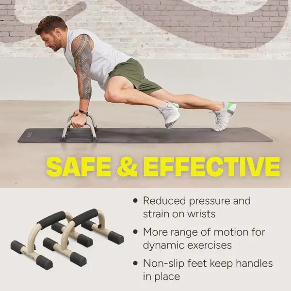 CENTR PUSH-UP HANDLES | PUSH UP BARS FOR UPPER BODY STRENGTH & HOME GYM TRAINING
