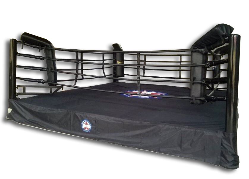 MORGAN CUSTOM RAISED BOXING RING 6 METRE | PROFESSIONAL COMMERCIAL BOXING RING SYSTEM