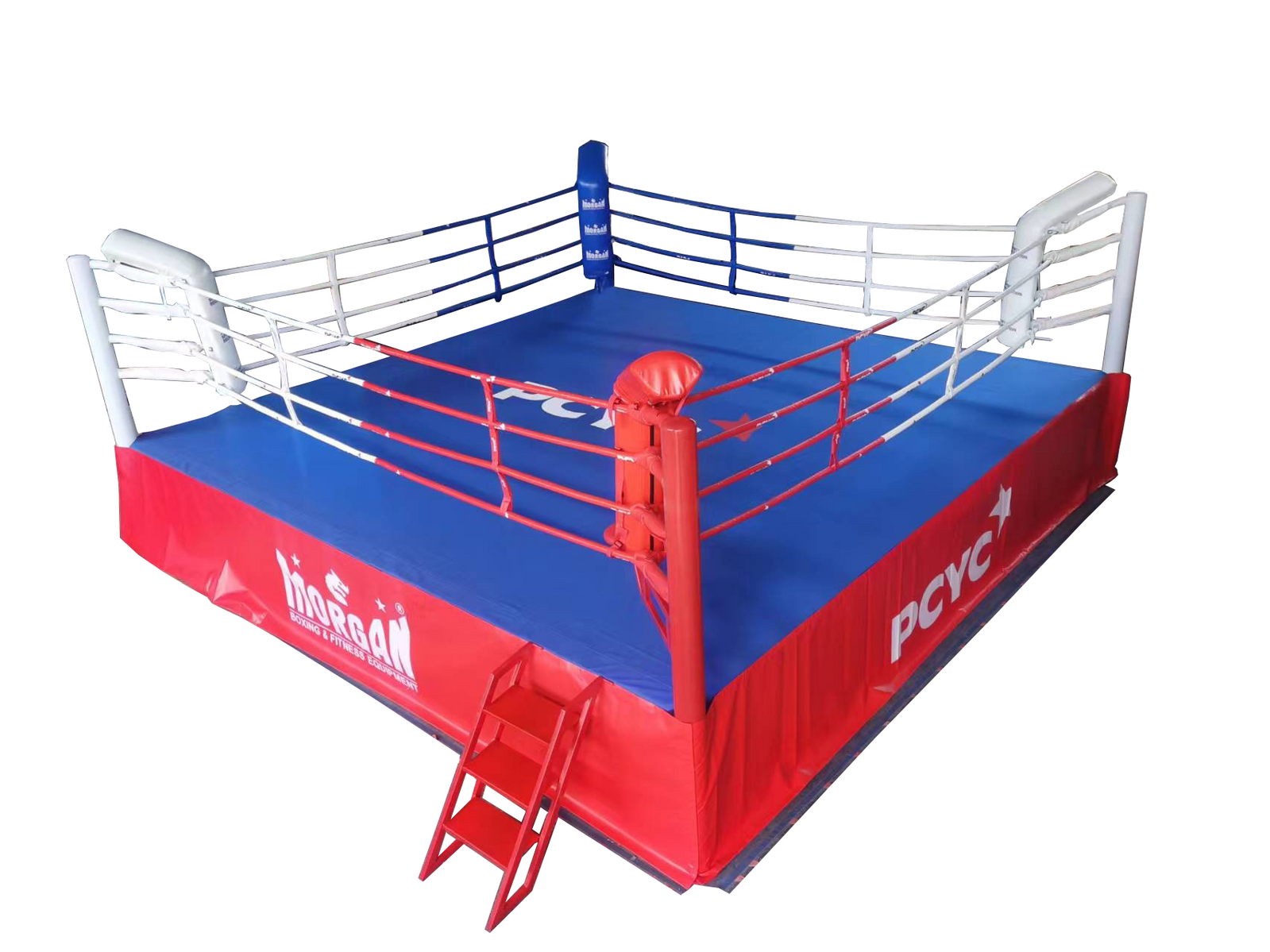 MORGAN CUSTOM RAISED BOXING RING 6 METRE | PROFESSIONAL COMMERCIAL BOXING RING SYSTEM