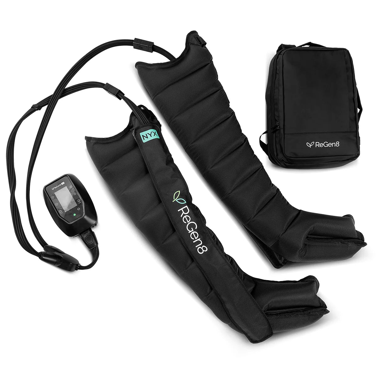 REGEN8 NYX COMPRESSION RECOVERY BOOTS | 8-CHAMBER LEG RECOVERY SYSTEM