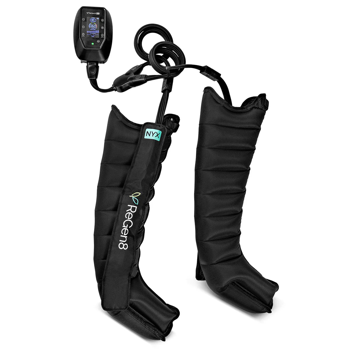 REGEN8 NYX COMPRESSION RECOVERY BOOTS | 8-CHAMBER LEG RECOVERY SYSTEM