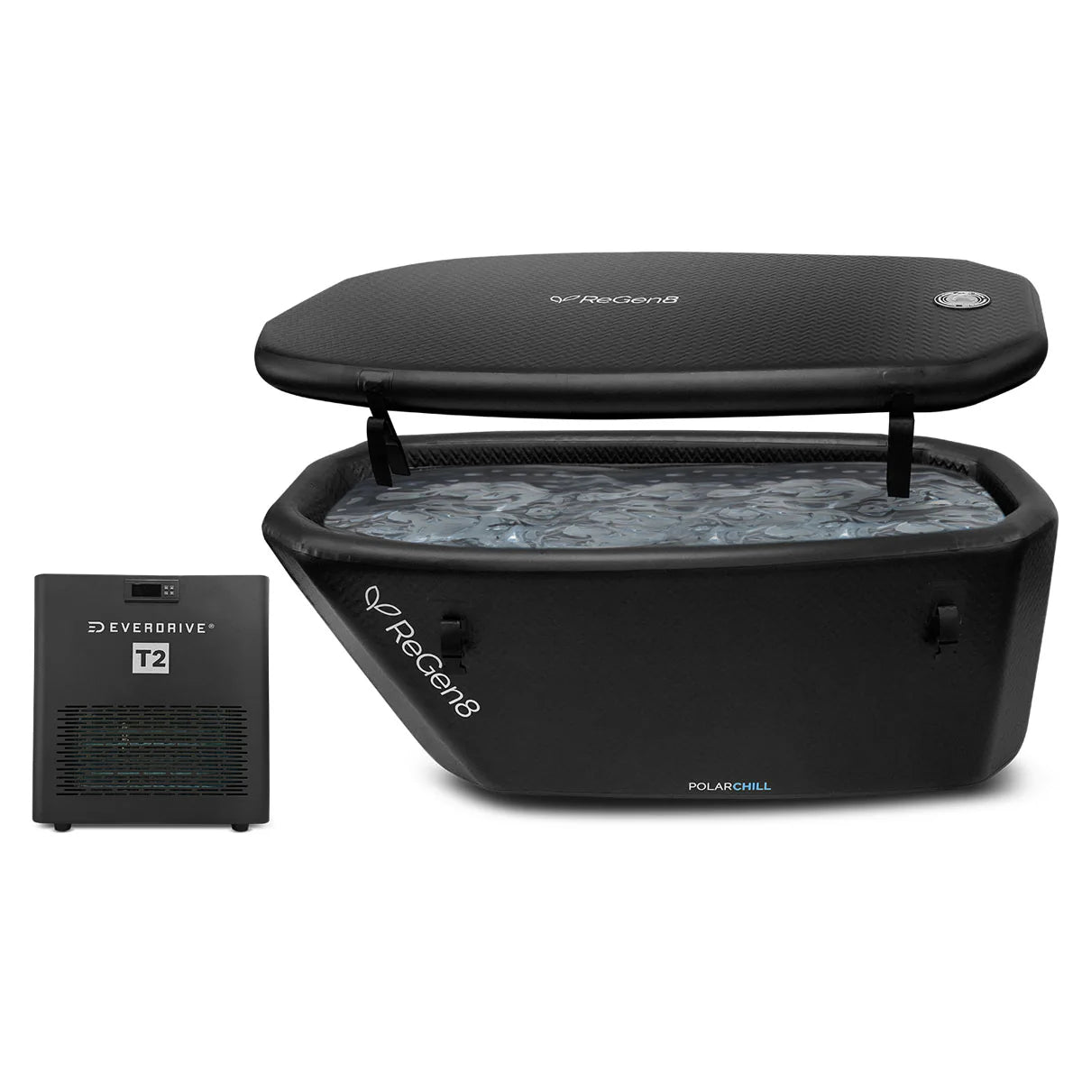 ReGen8 PolarChill Cold Plunge Ice Bath With T2 Chiller Unit