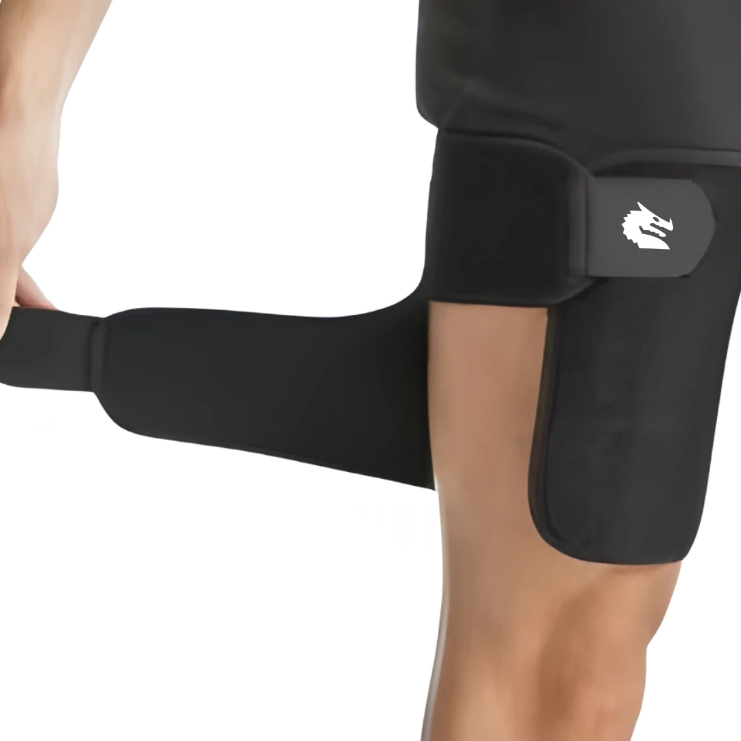 MORGAN THIGH SUPPORT COMPRESSION BRACE | ADJUSTABLE SPORTS THIGH SUPPORT