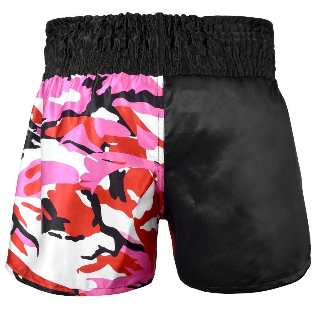 Morgan 50/50 Diabla Muay Thai Shorts Pink | Women’s Satin Fight Shorts