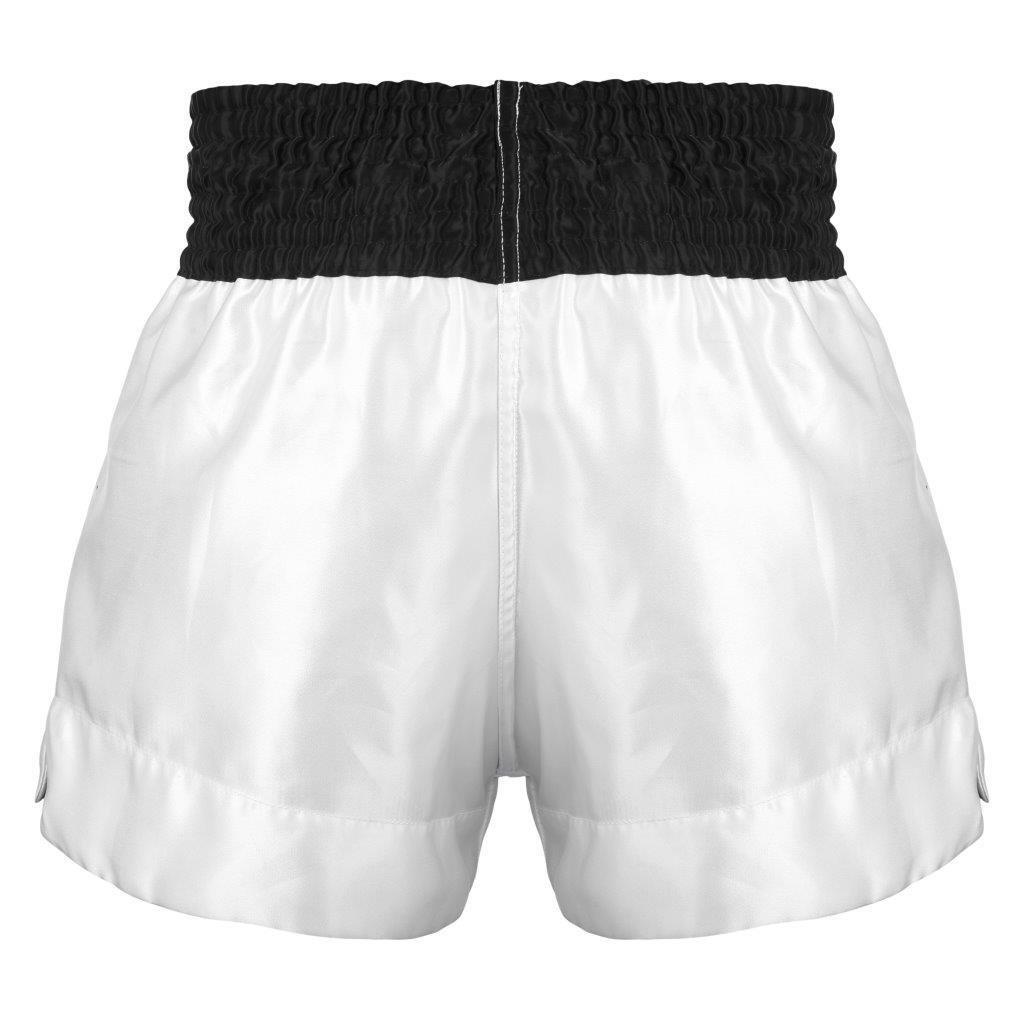 Morgan V2 White Tiger Muay Thai Shorts | Traditional Thai Fight Shorts