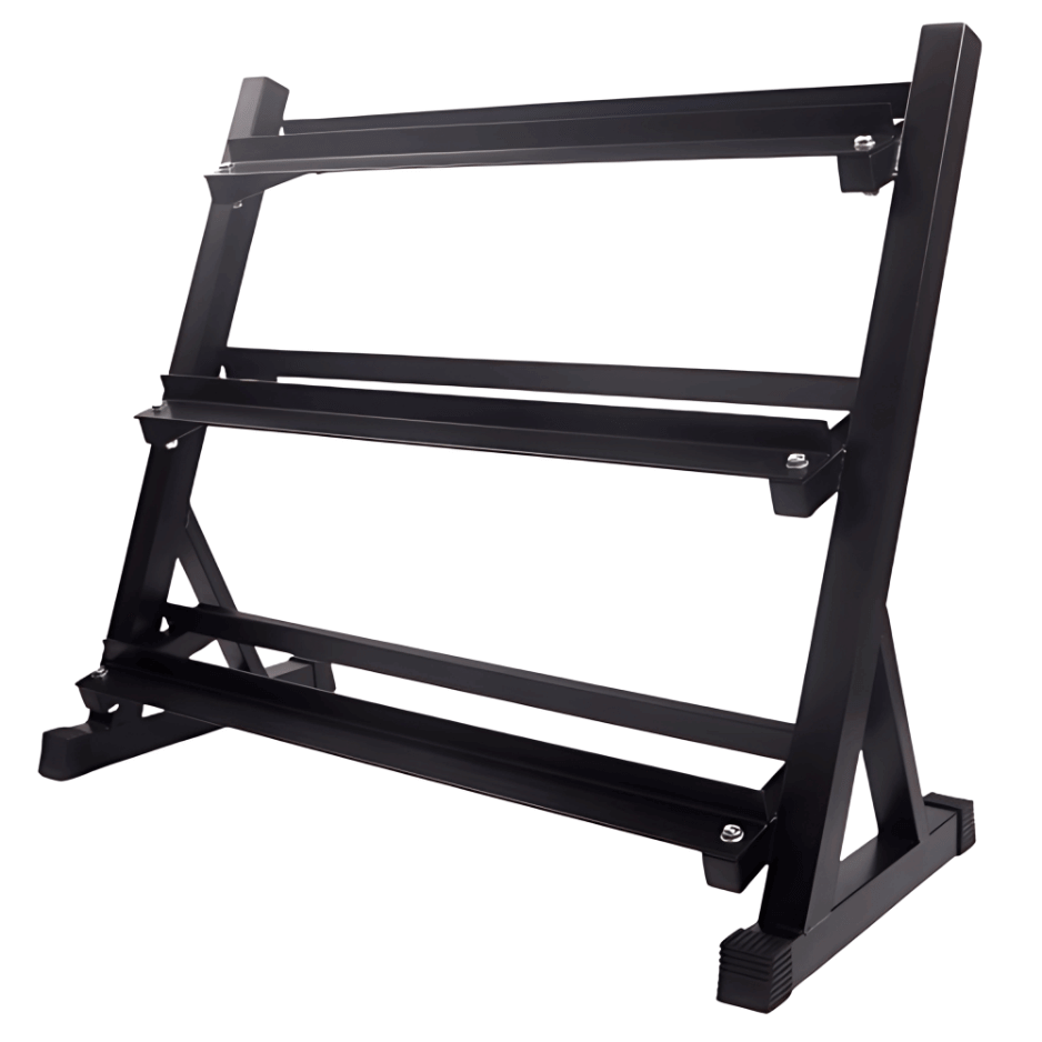 3 Tier Dumbbell Rack | Heavy Duty Gym Storage Stand
