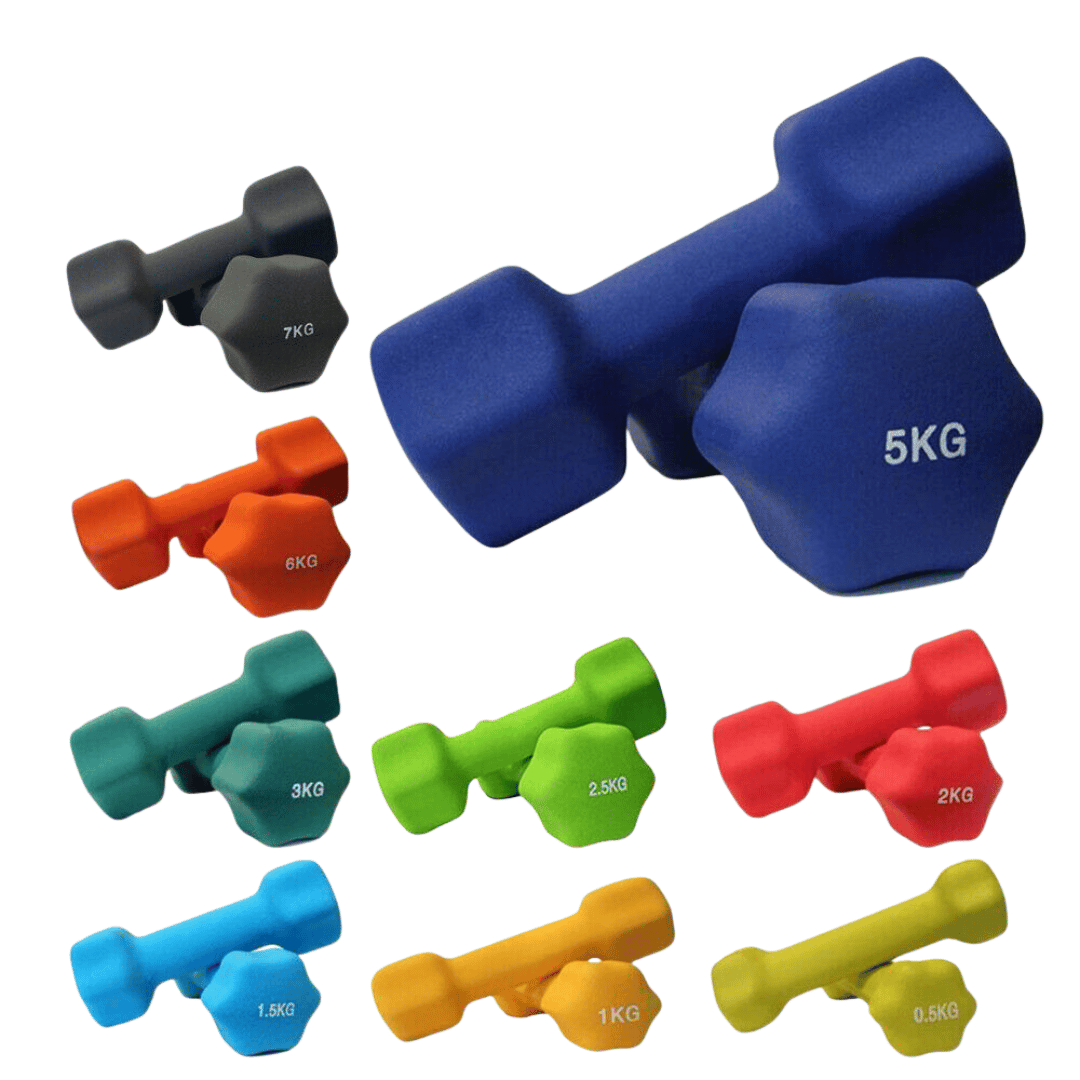 Neoprene Dumbbells  SALE for Home Gym & Fitness Training
