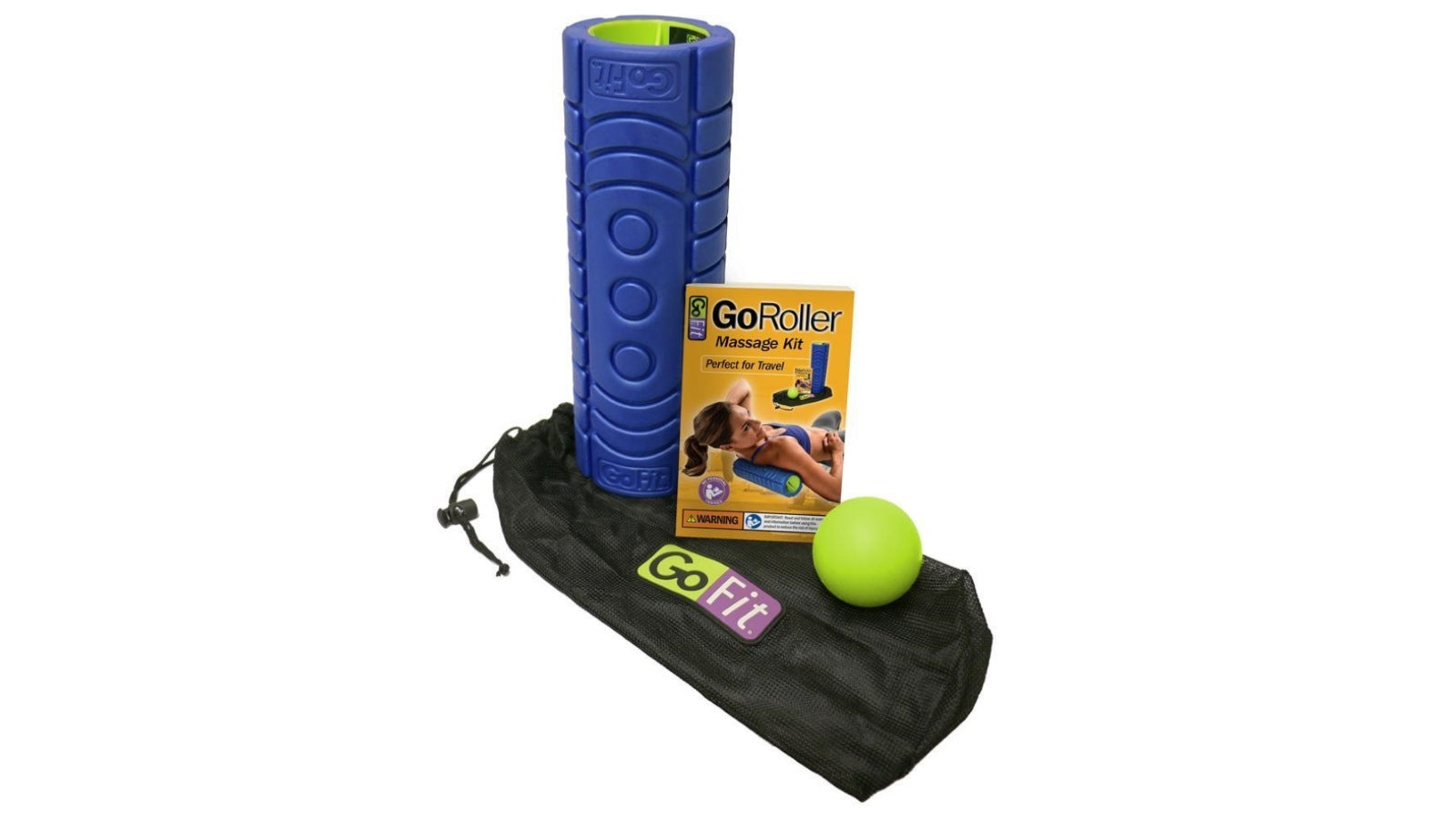 GoFit Go-Roller Massage Travel Kit - EOFY SALE