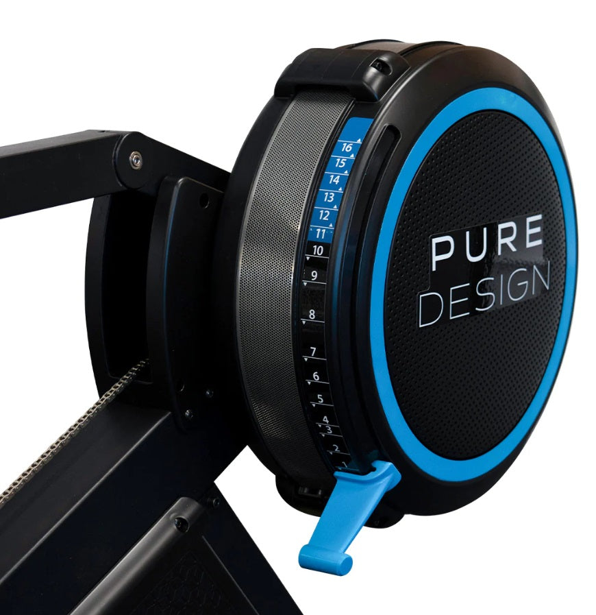 Pure Design PR12 Pro Rowing Machine - Specialist Range + FREE ROWER STORAGE COVER!