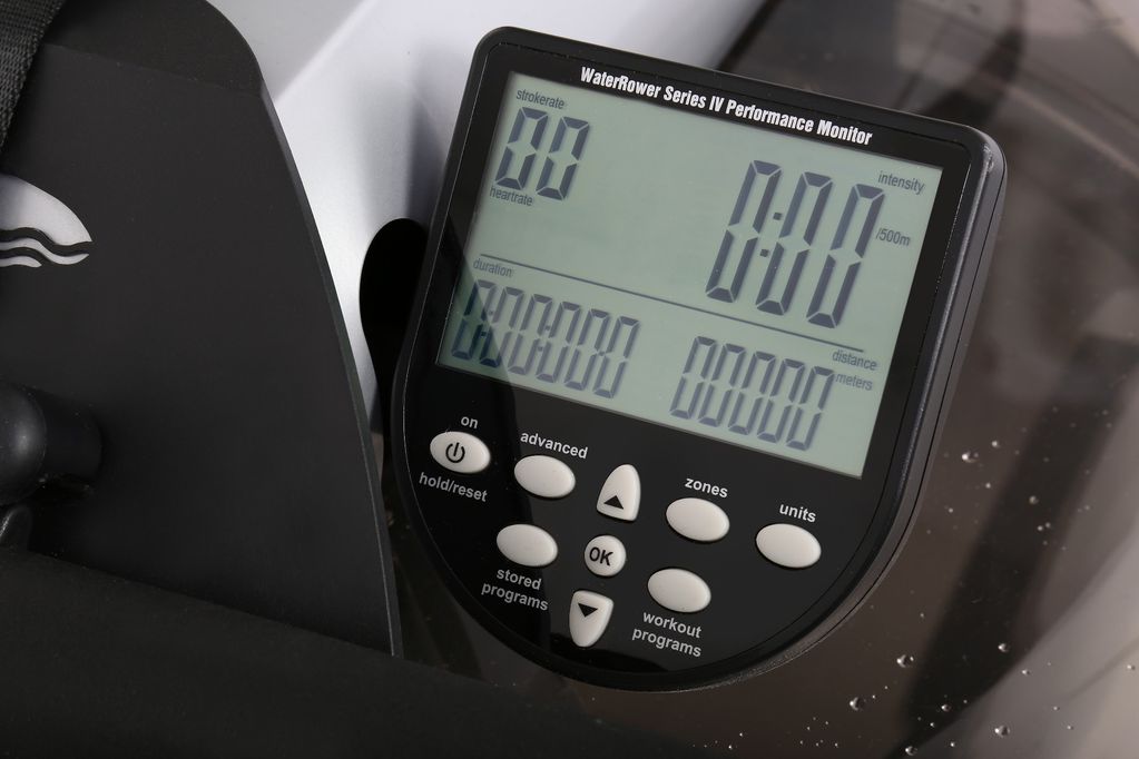 WaterRower M1 with S4 Performance Monitor | Full-Body Commercial Rowing Power