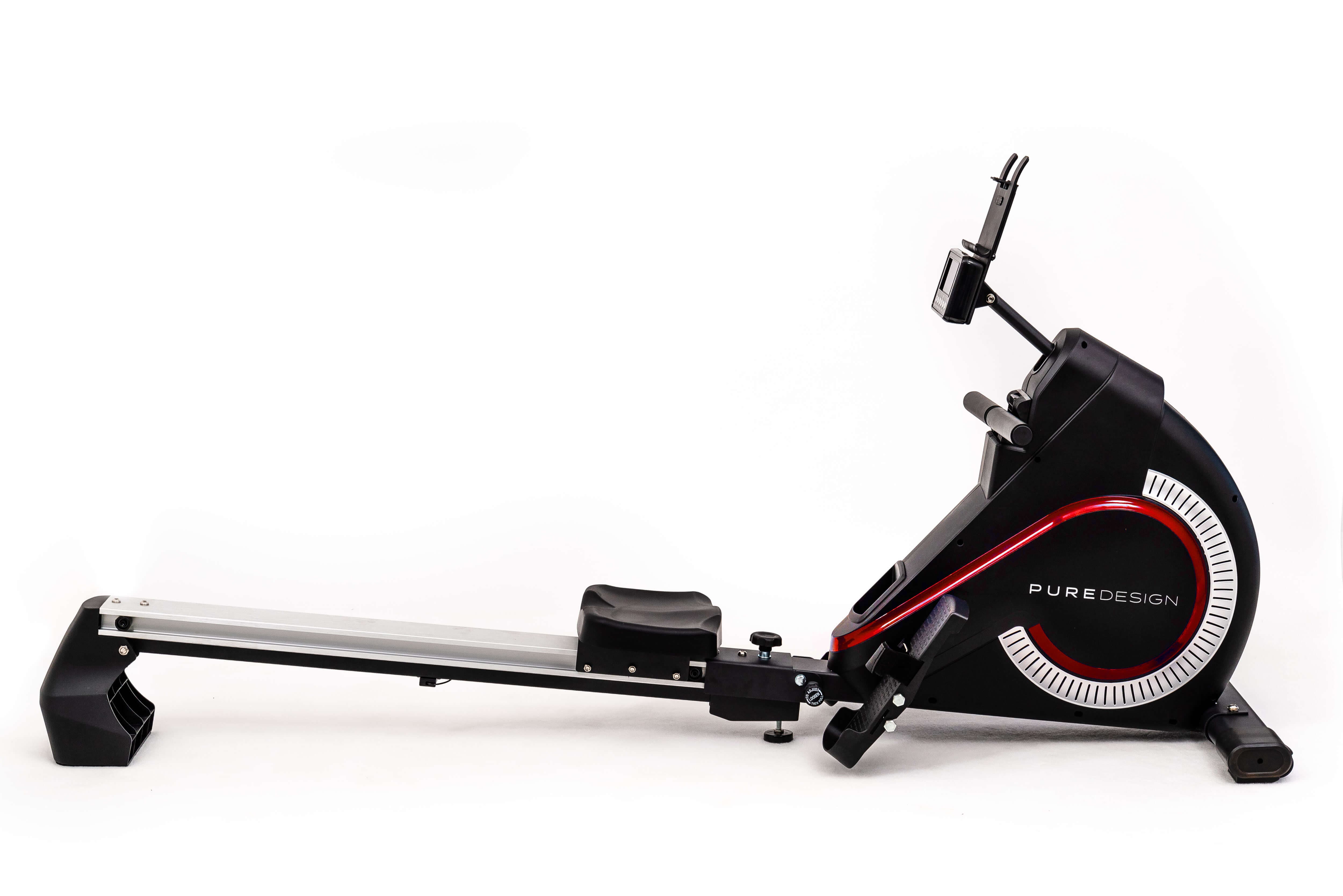 Pure Design PR4S Magnetic Rowing Machine (Red) | Magnetic Rower