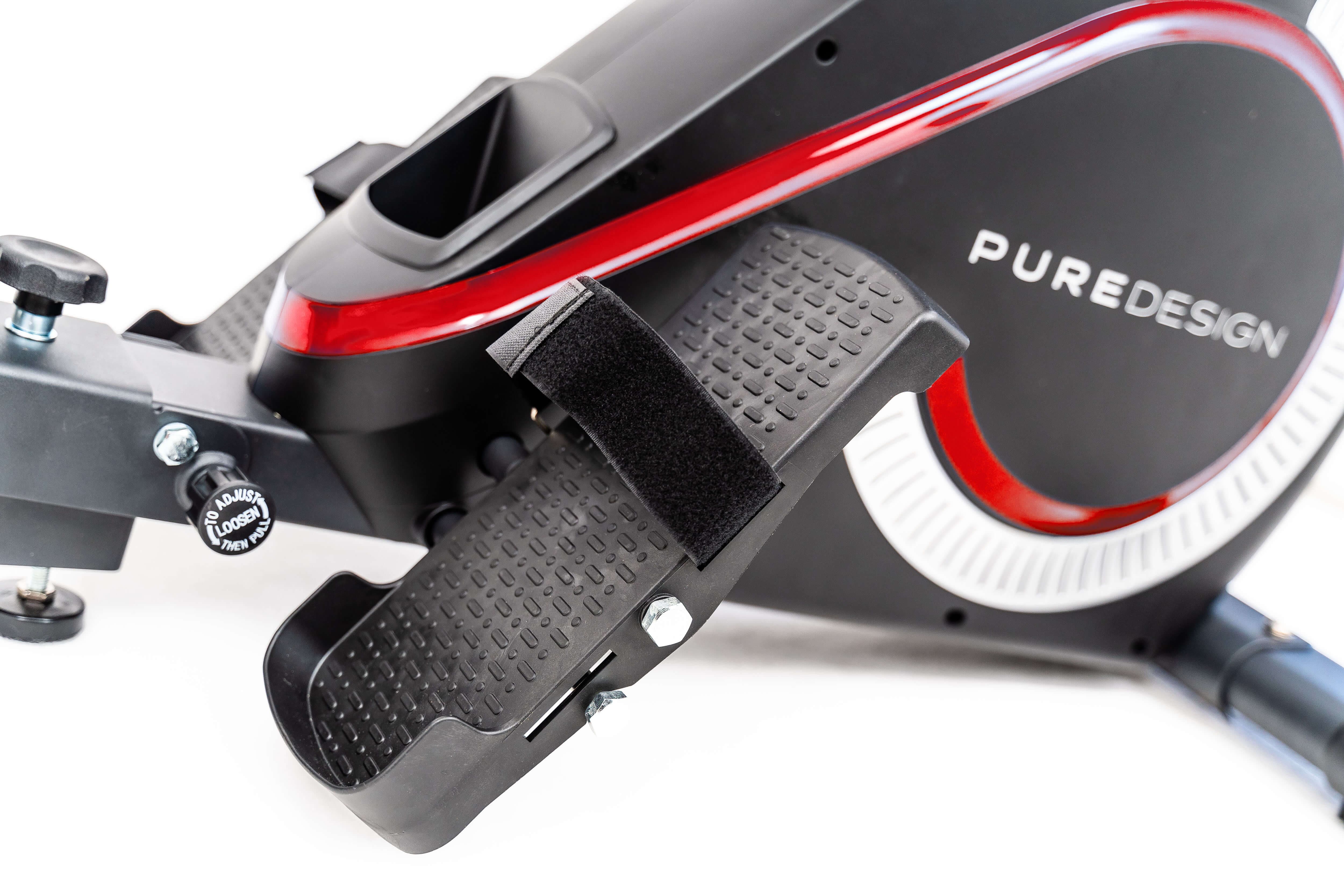 Pure Design PR4S Magnetic Rowing Machine (Red) | Magnetic Rower