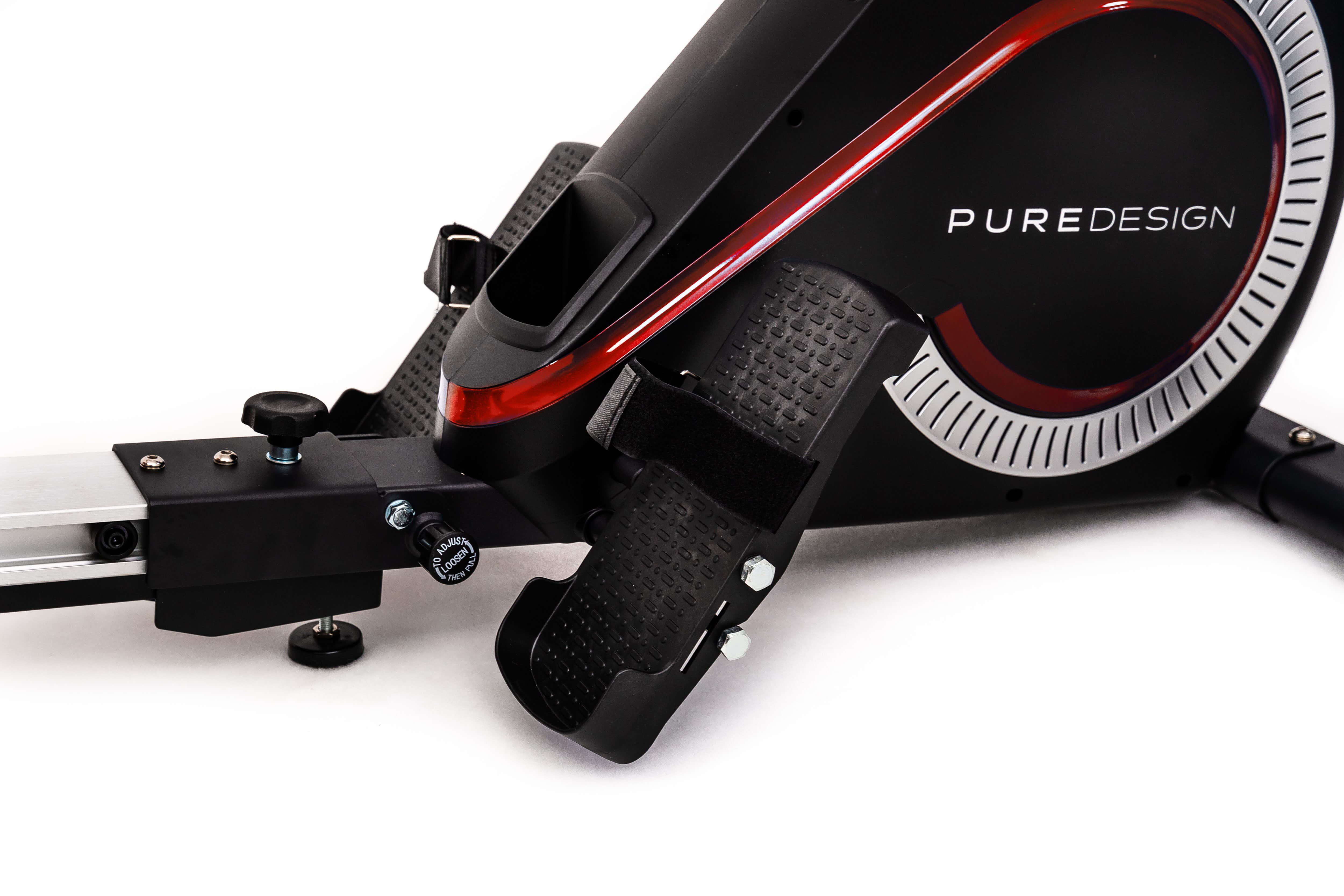 Pure Design PR4S Magnetic Rowing Machine (Red) | Magnetic Rower