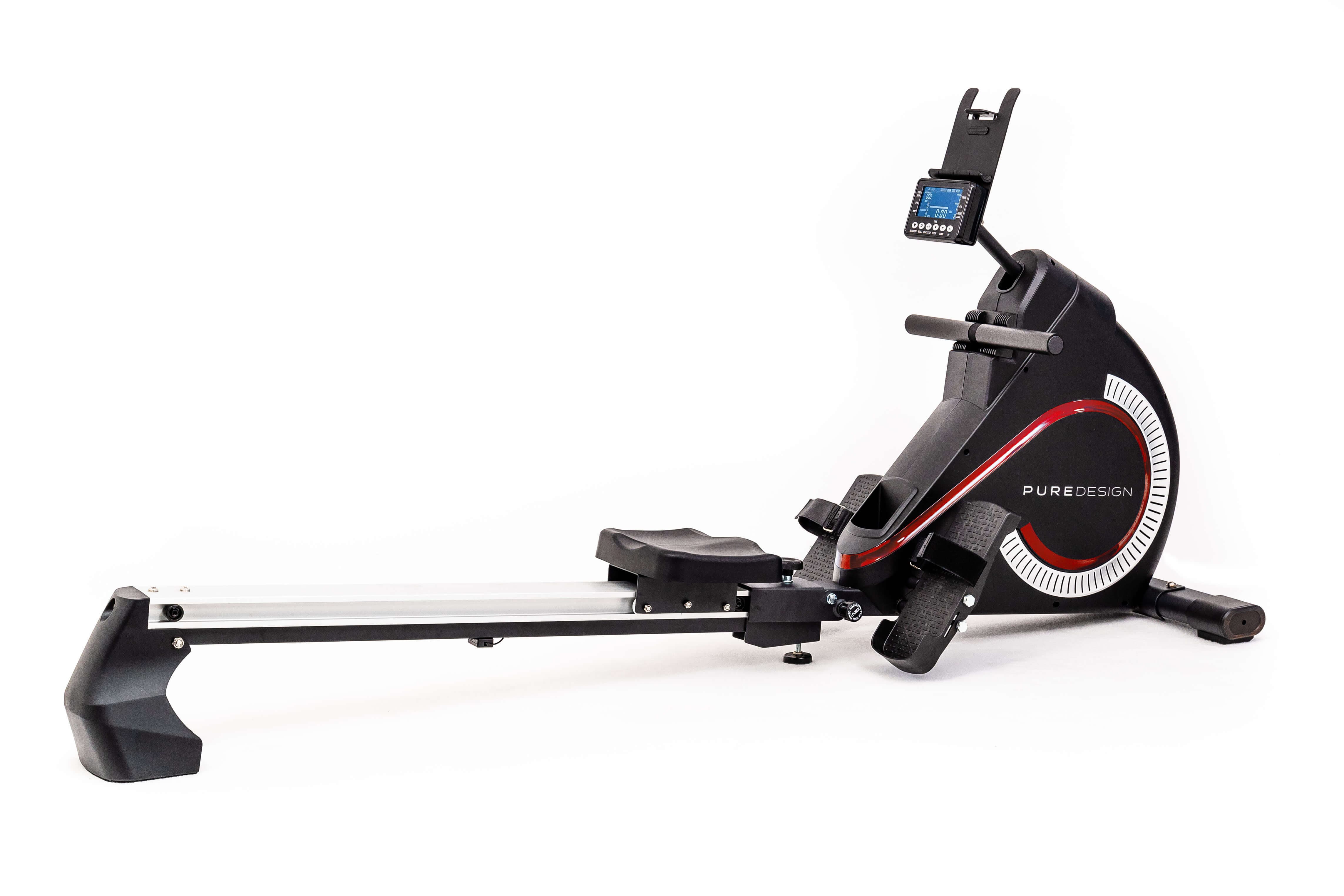 Pure Design PR4S Magnetic Rowing Machine (Red) | Magnetic Rower