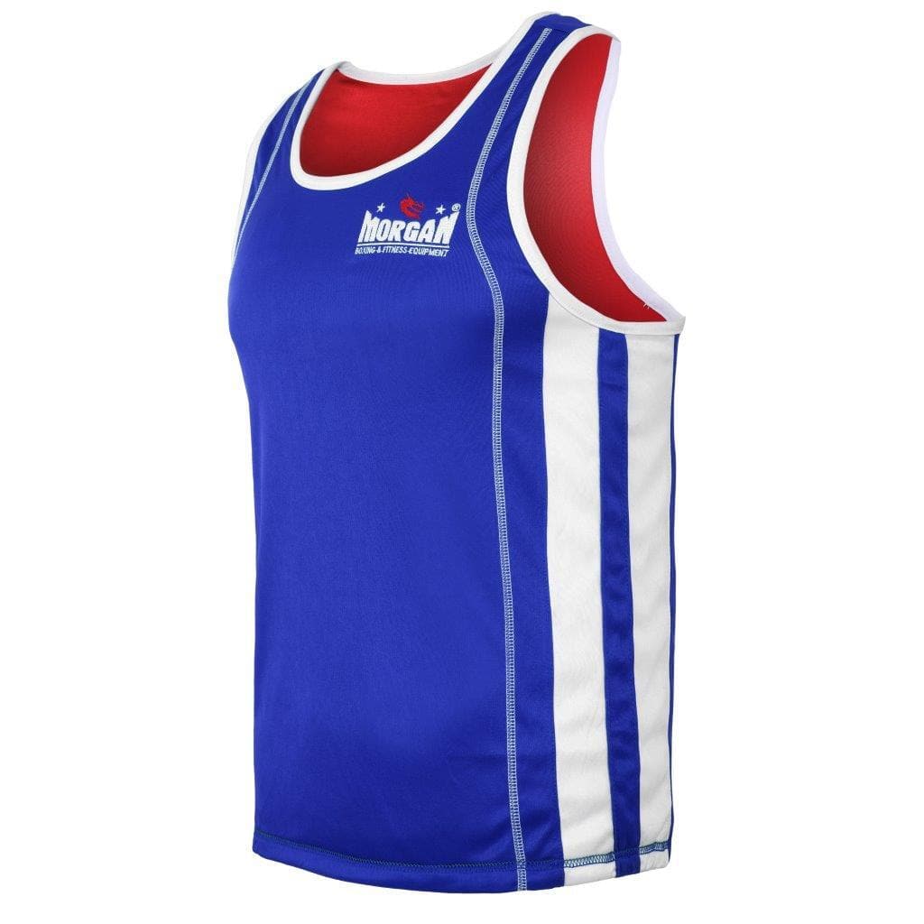 MORGAN REVERSIBLE BOXING SINGLET | LIGHTWEIGHT COMPETITION BOXING UNIFORM