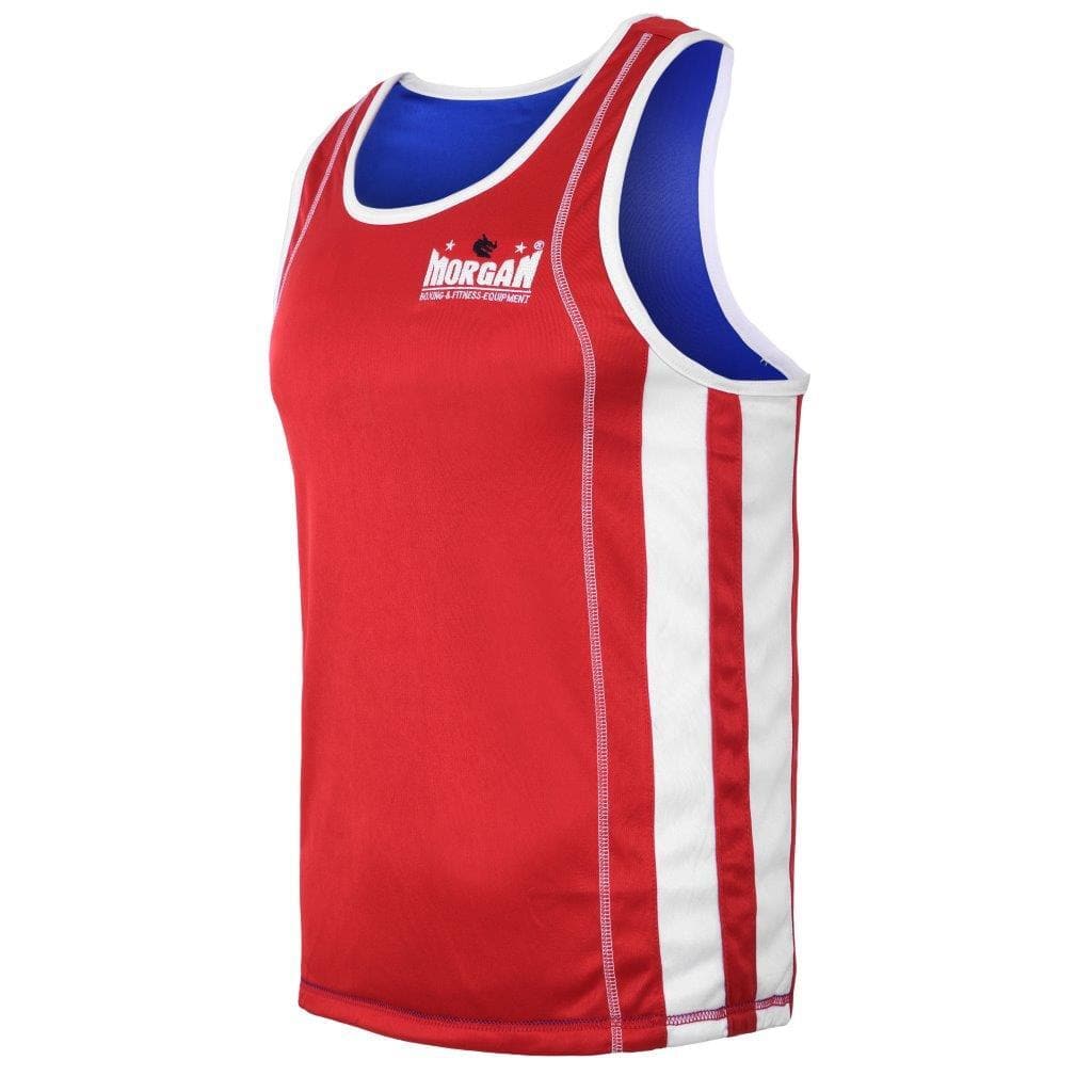 MORGAN REVERSIBLE BOXING SINGLET | LIGHTWEIGHT COMPETITION BOXING UNIFORM
