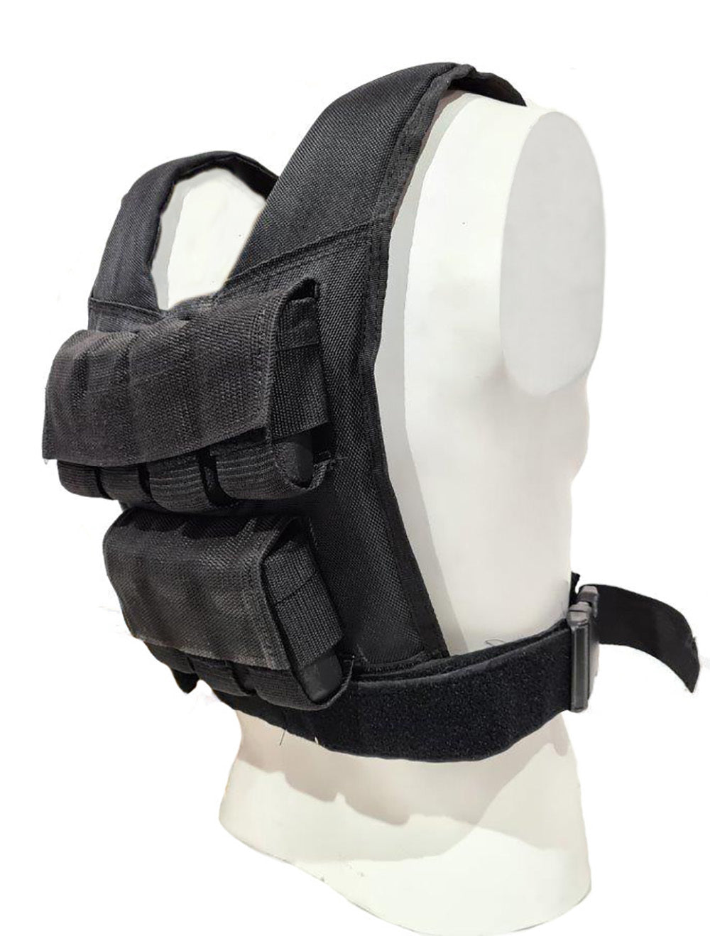 MORGAN TAPERED WEIGHTED VEST 10KG | ADJUSTABLE FITNESS & STRENGTH TRAINING VEST
