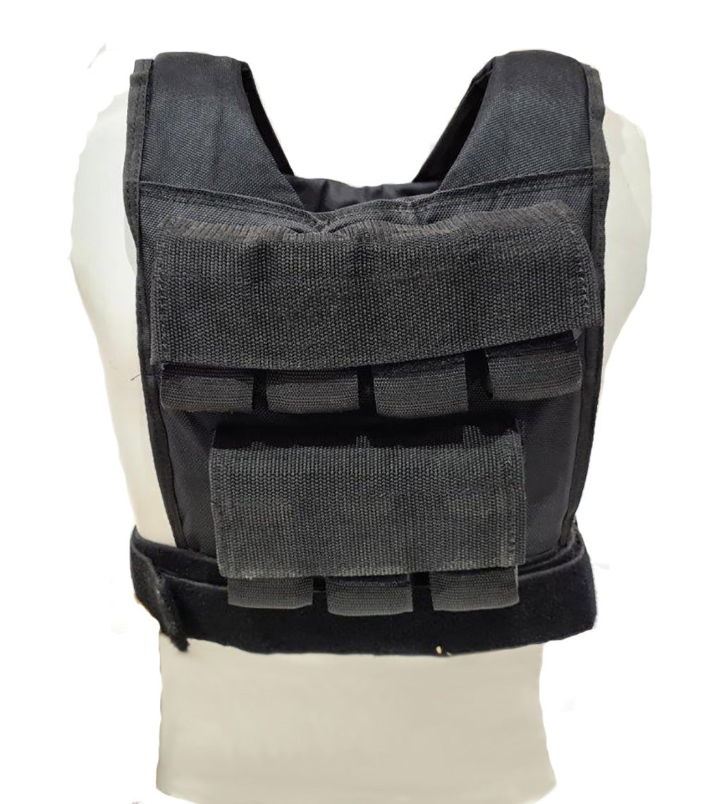MORGAN TAPERED WEIGHTED VEST 10KG | ADJUSTABLE FITNESS & STRENGTH TRAINING VEST