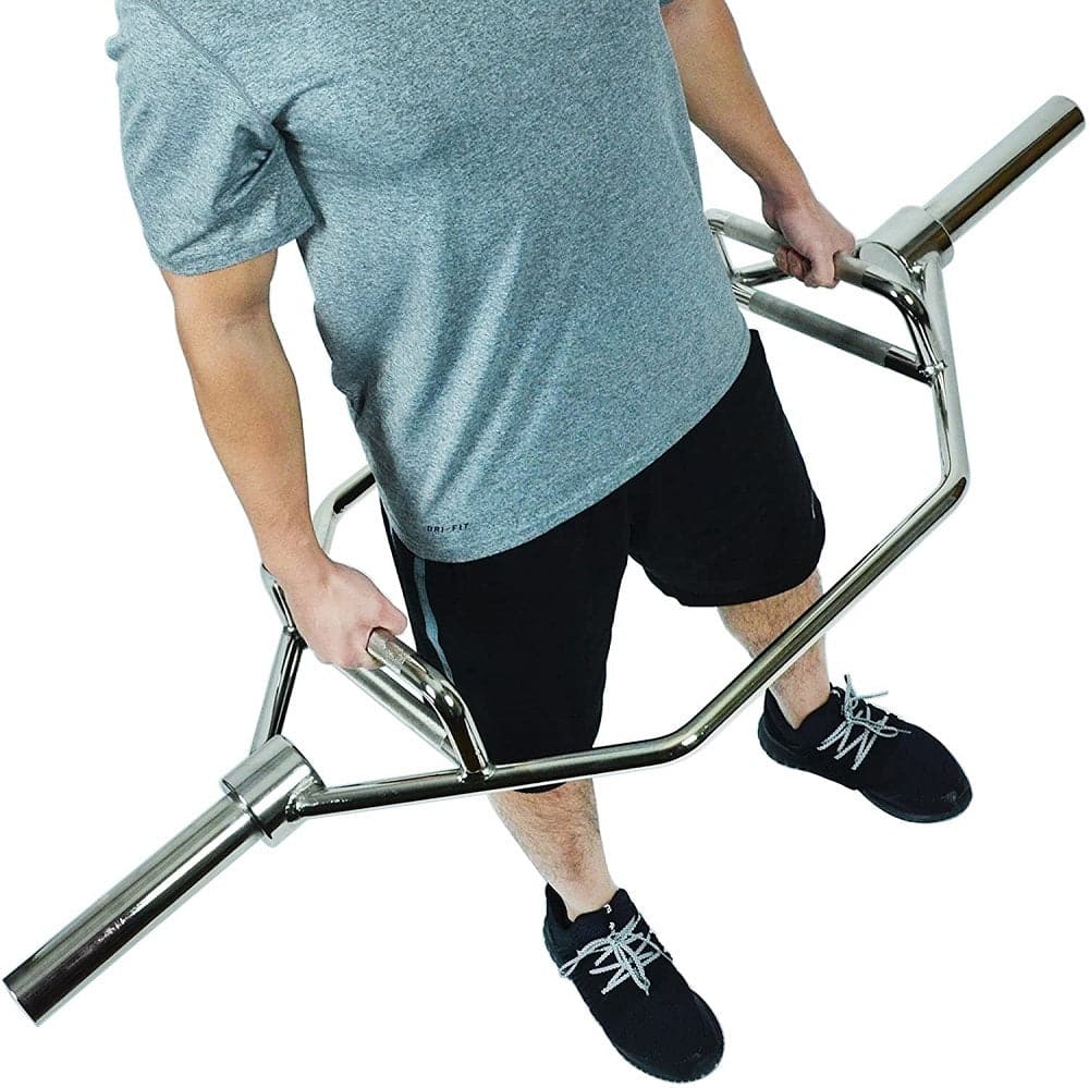 SPECIAL: MORGAN CHROME HEX-TRAP BAR - 56" - 450kg Capacity