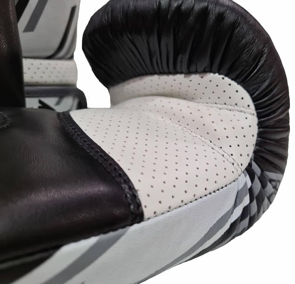 MORGAN AVENTUS LEATHER CURVED BAG MITTS - Musclemania Fitness MegaStore