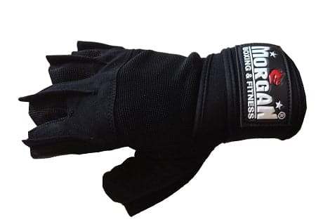 Morgan Shark Weight Lifting Gloves | Grip Training Gloves with Wrist Support & Easy Removal