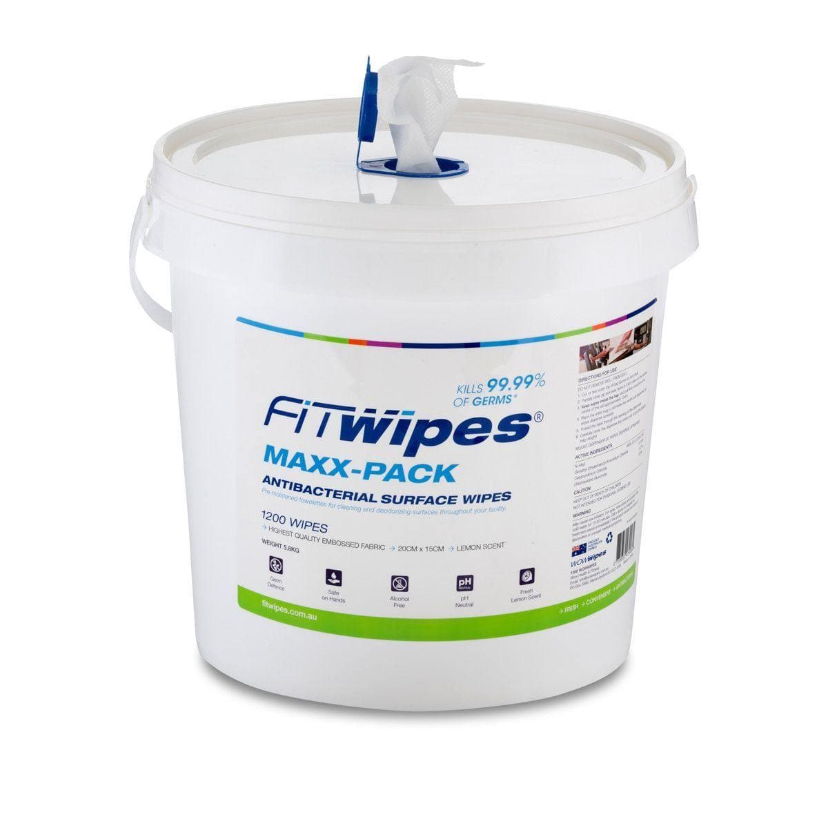 WOW Wipes Antibacterial Gym Wipes - Musclemania Fitness MegaStore