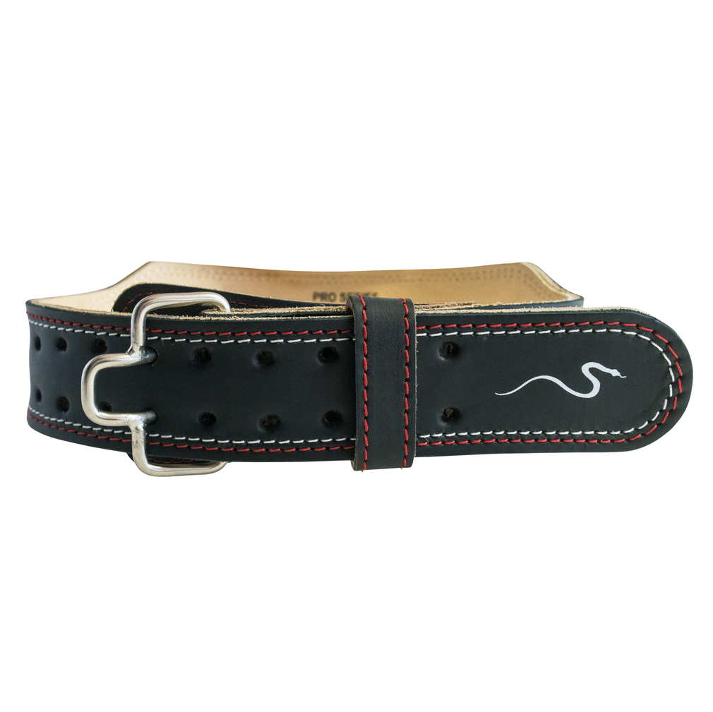 Rappd 6" Pro Series Leather Weight Lifting Belt - Musclemania Fitness MegaStore