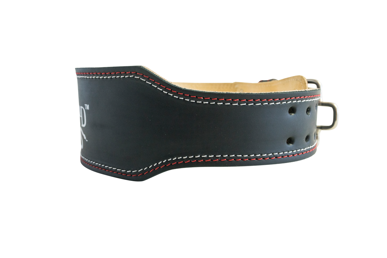 Rappd 6" Pro Series Leather Weight Lifting Belt - Musclemania Fitness MegaStore
