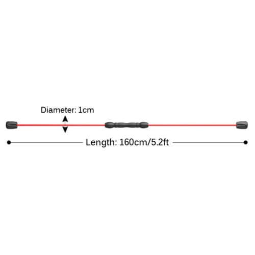 Vibration Fitness Exercise Bar, Stick - EOFY SALE