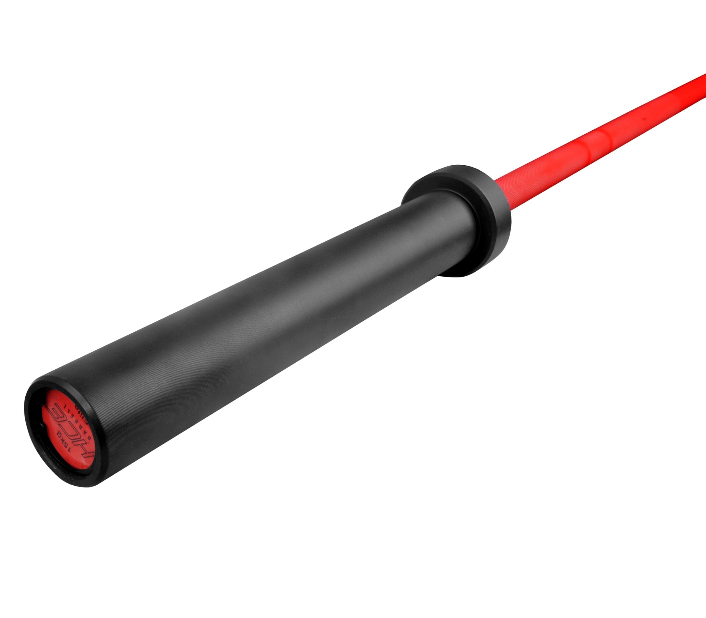 Premium Red Cerakote 6'8" Olympic Bar