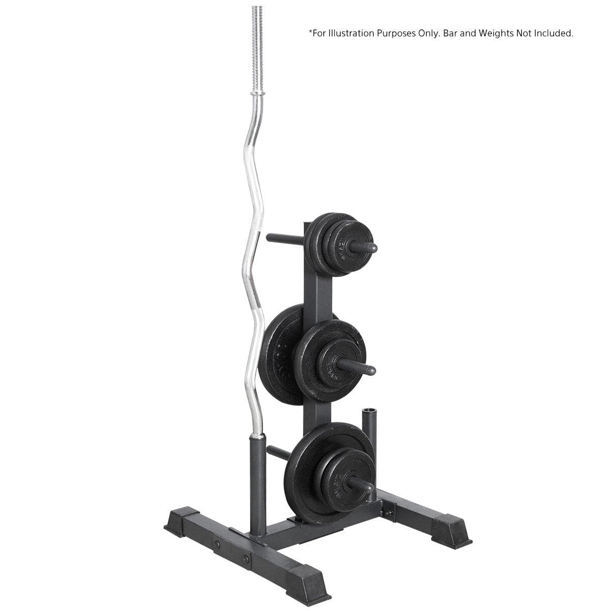 STANDARD WEIGHT TREE with 2 bar holders - Musclemania Fitness MegaStore